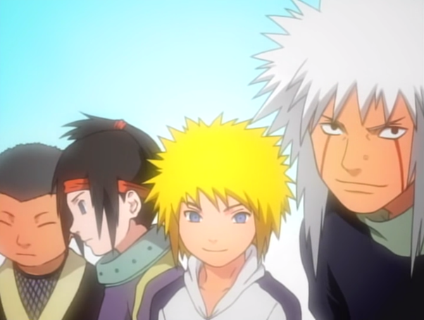 Outre Naruto, Jiraiya et Minato, qui d'autre est sous contrat avec Toads?