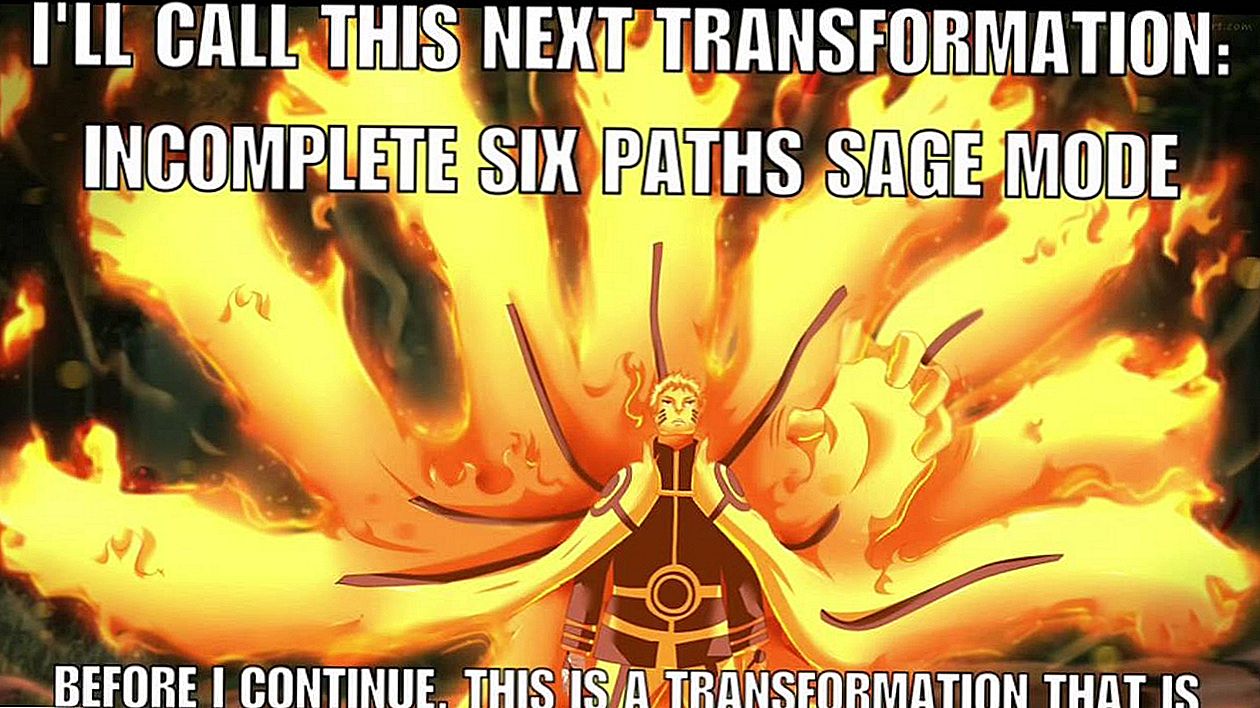 Encara té Naruto el mode Sage de Paths Six?