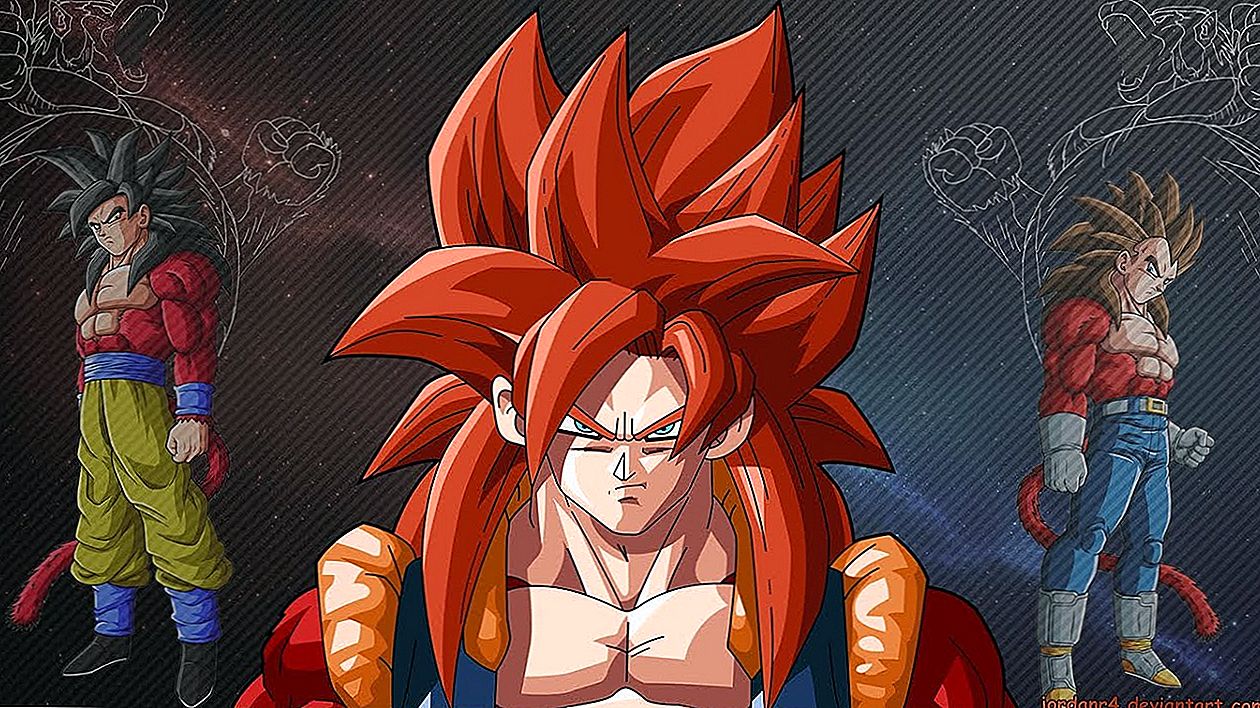Mengapa transformasi Goku SSJ4 bermata kuning dan transformasi Vegeta SSJ4 bermata biru?