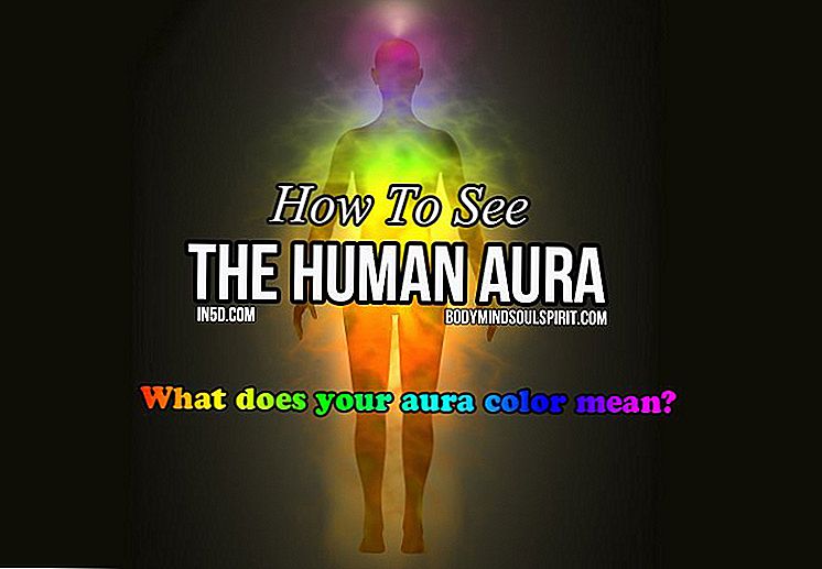 Hebben aura's echt kleur en beweging?