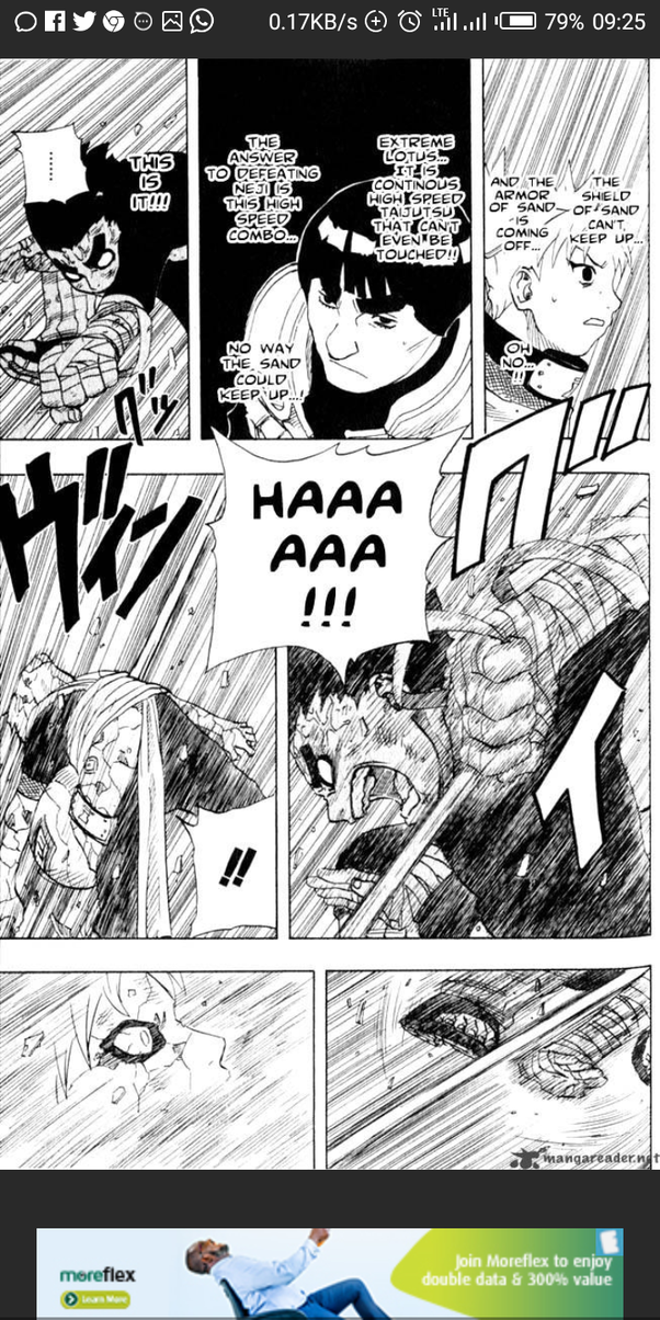 Com podria Sasuke igualar la velocitat de Lee?