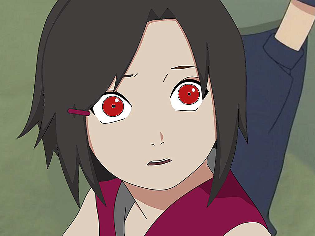 Per què els ulls de Kurenai són com són?