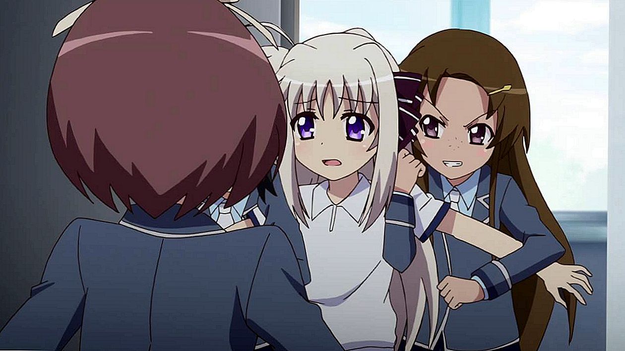 Anime kiusatud tüdrukust, kes saab abi "jumalalt"?