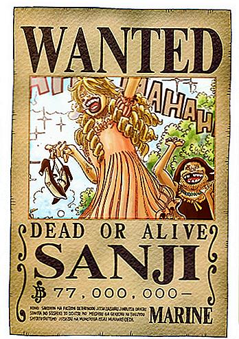 Tại sao áp phích truy nã của Sanji được vẽ?