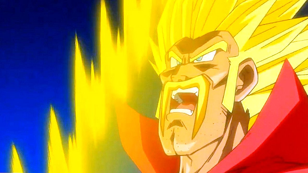 Was de originele Super Saiyan een gouden grote aap in de canon Dragon Ball?