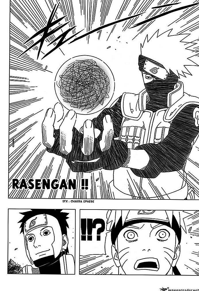 Per què Naruto pot utilitzar Rasengan més que Kakashi amb Chidori?