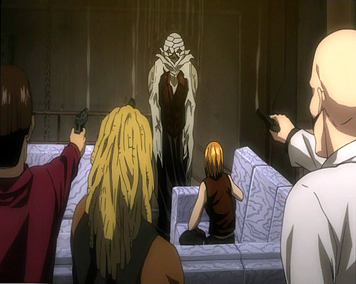 Mello, Bölüm 29'daki Ölüm Notuna dokunduktan sonra neden Shinigami'yi görmedi?