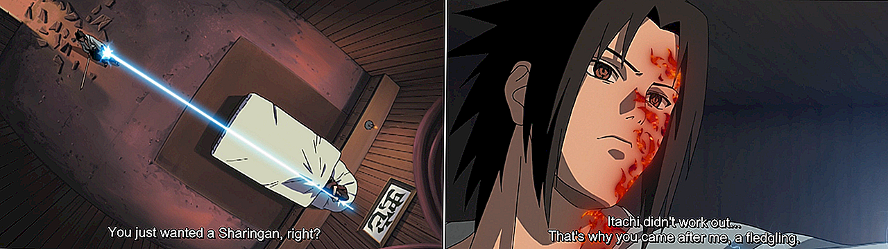 Por que Naruto não passou no exame da academia quando Lee foi capaz?
